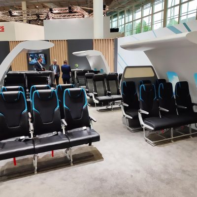 heaco aircraft seating display